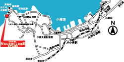 ホテル ノイシュロス小樽の地図