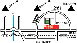 白馬 テントキーパーの地図